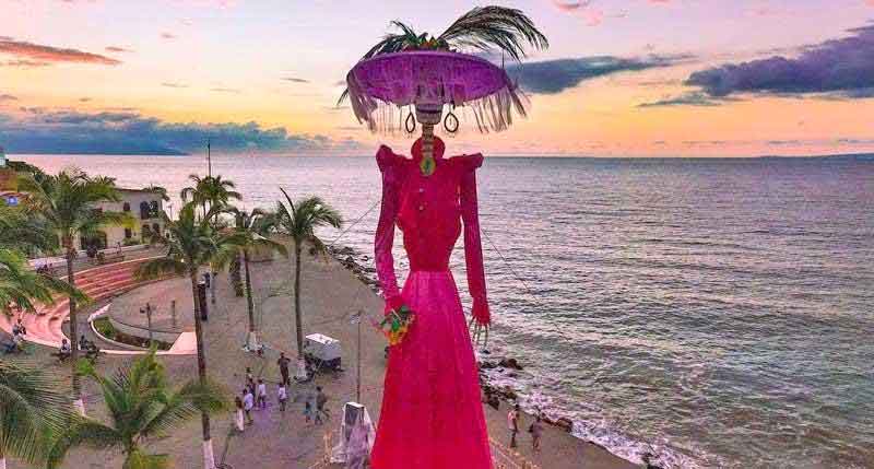 Puerto Vallarta celebramos el día de muertos